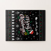 醜いおもしろいメリークリスマス ジグソーパズル (横)