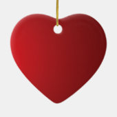 醜いおもしろいメリークリスマス セラミックオーナメント (裏面)