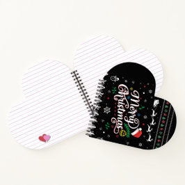 醜いおもしろいメリークリスマス ノートブック