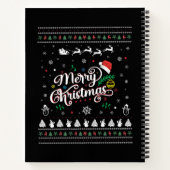 醜いおもしろいメリークリスマス ノートブック (裏面)