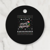 醜いおもしろいメリークリスマス フェイバータグ (正面)