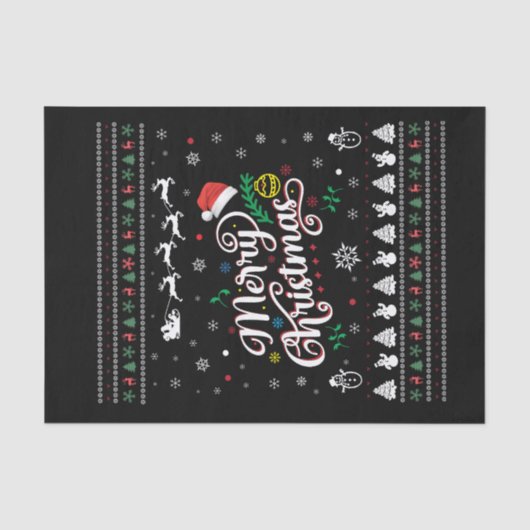 醜いおもしろいメリークリスマス 薄葉紙 (正面)