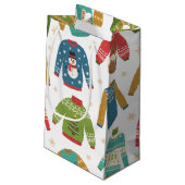 醜いが可愛い醜いクリスマスセーター スモールペーパーバッグ (裏面アングル)