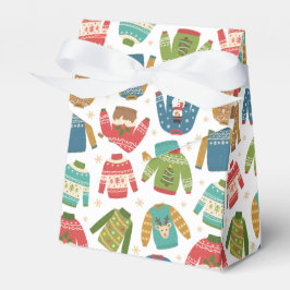 醜いが可愛い醜いクリスマスセーター フェイバーボックス