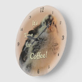 醜いひよこ ラージ壁時計 (傾斜)