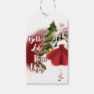 醜いより遅い ギフトタグ