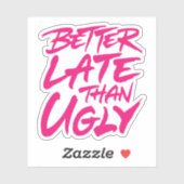 醜いより遅い シール (シート)