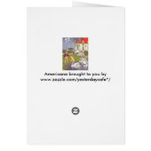 醜いアヒルのヴィンテージ童話 (裏面)