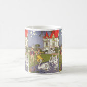 醜いアヒルのヴィンテージ童話 コーヒーマグカップ (中央)