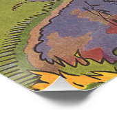 醜いアヒルのヴィンテージ童話 ポスター (コーナー)