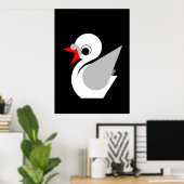 醜いアヒル ポスター (ホームオフィス)