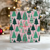 醜いカラフルセーターホリデーラッピング紙 ラッピングペーパーシート