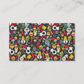 醜いクリスマスおよび明けましておめでとう プレイスカード (正面)