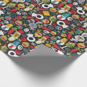 醜いクリスマスおよび明けましておめでとう ラッピングペーパー (角)