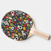 醜いクリスマスと幸せな新年 卓球ラケット (横)