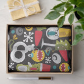 醜いクリスマスと新年の幸せ 薄葉紙 (ギフト)