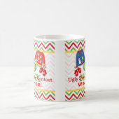 醜いクリスマスのセーターのコンテストの勝者のマグ2 コーヒーマグカップ (中央)