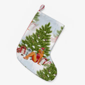 醜いクリスマスのセーター スモールクリスマスストッキング (正面 (吊り時))