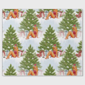 醜いクリスマスのセーター ラッピングペーパー (フラット)