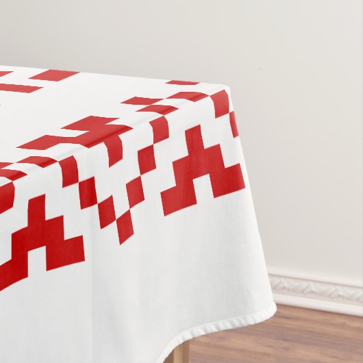 醜いクリスマスのセーターQRコード明けましておめでとう! テーブルクロス (インサイチュ)