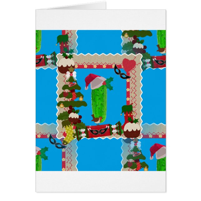 醜いクリスマスの漬物 (正面)