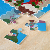 醜いクリスマスの漬物 ジグソーパズル (側面)