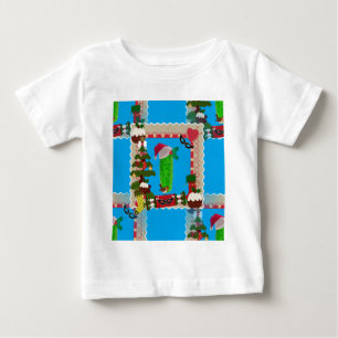 醜いクリスマスの漬物 ベビーTシャツ