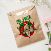 醜いクリスマスの雹サンタ・ペンタグラム フェイバーバッグ (封をした状態)