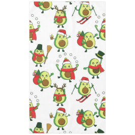 醜いクリスマスアボカドサンタフェスティバル テーブルクロス