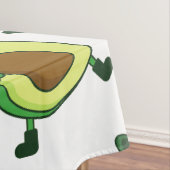 醜いクリスマスアボカドサンタフェスティバル テーブルクロス (インサイチュ)
