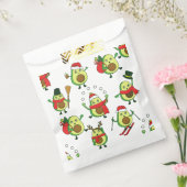 醜いクリスマスアボカドサンタフェスティバル フェイバーバッグ (封をした状態)