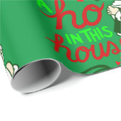 醜いクリスマスサンタクロースホーハウス ラッピングペーパー (ロールコーナー)