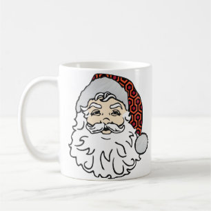 醜いクリスマスサンタクロース不気味なホテルカーペット コーヒーマグカップ