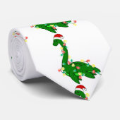 醜いクリスマスサンタロックのネス・モンスター ネクタイ (ロール)