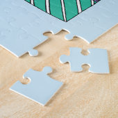 醜いクリスマスセーおもしろいター ジグソーパズル (側面)