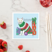 醜いクリスマスセーおもしろいター スタンダードカクテルナプキン (インサイチュ)