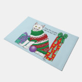 醜いクリスマスセーおもしろいター ドアマット (アングル)