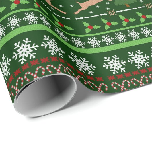 醜いクリスマスセーインスパイアターホリデイ ラッピングペーパー (ロールコーナー)