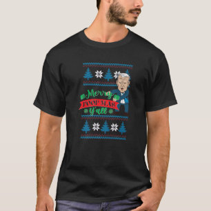 醜いクリスマスセーターおもしろいポピージョーPo Tシャツ