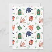 醜いクリスマスセーターのパーティーが来る 招待状 (裏面)