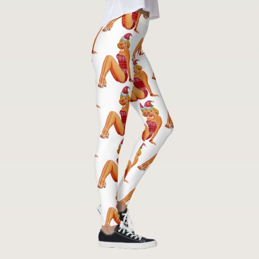 醜いクリスマスセーターのピン留め レギンス (右)