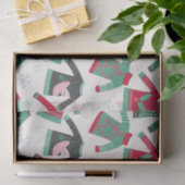 醜いクリスマスセーターのホリデーパターン 薄葉紙 (ギフト)