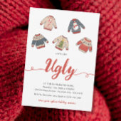 醜いクリスマスセーターのホリデーパーティーをゲットしよう 招待状