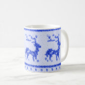 醜いクリスマスセーターのマグ コーヒーマグカップ (正面右)