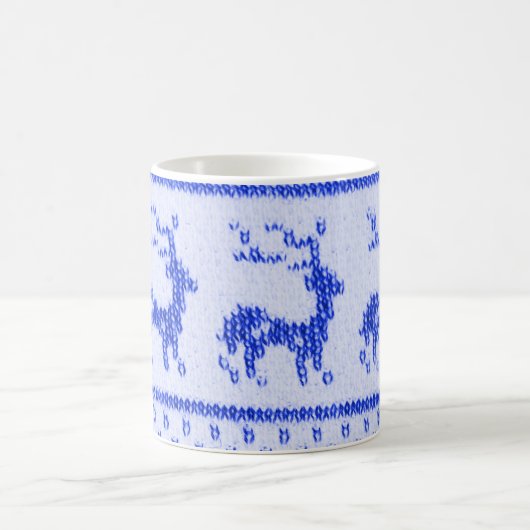 醜いクリスマスセーターのマグ コーヒーマグカップ (中央)