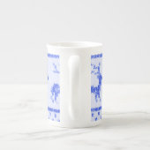 醜いクリスマスセーターのマグ ボーンチャイナマグカップ (裏面)