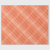 醜いクリスマスセーターの模様 ラッピングペーパー (フラット)