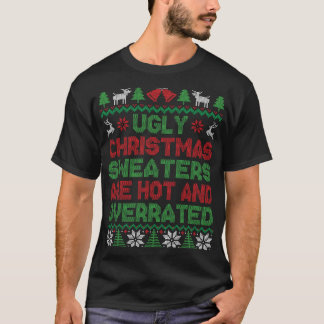 醜いクリスマスセーターは人気で過大評価 Tシャツ