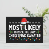 醜いクリスマスセーターを揺るがす可能性が最も高い 招待状 (スタンド正面)