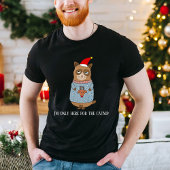 醜いクリスマスセーターを着た皮肉な猫 Tシャツ